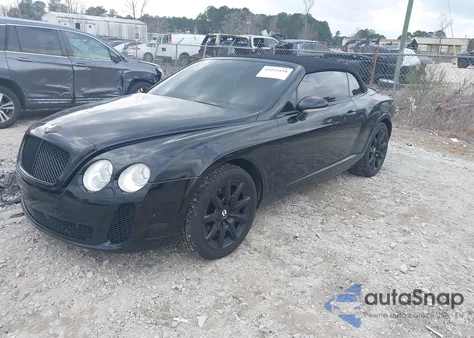 2007 Bentley Continental Gtc z USA, uszkodzony, nr VIN SCBDR33W67C045772